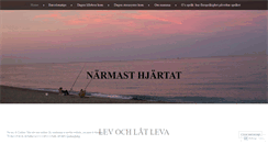 Desktop Screenshot of narmasthjartat.wordpress.com