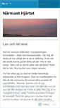 Mobile Screenshot of narmasthjartat.wordpress.com