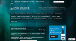 Desktop Screenshot of ciclonnelche.wordpress.com