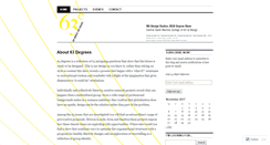 Desktop Screenshot of 63degrees.wordpress.com