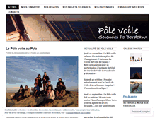 Tablet Screenshot of polevoile.wordpress.com