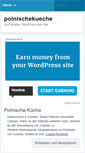 Mobile Screenshot of polnischekueche.wordpress.com