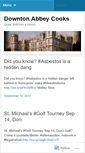 Mobile Screenshot of downtonabbeycooks.wordpress.com