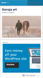 Mobile Screenshot of danajart.wordpress.com