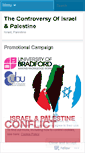 Mobile Screenshot of israelvspalestine.wordpress.com