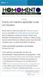 Mobile Screenshot of homomento.wordpress.com