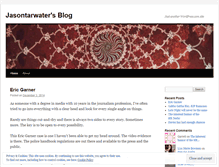 Tablet Screenshot of jasontarwater.wordpress.com