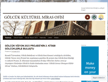 Tablet Screenshot of kulturelmirasofisi.wordpress.com