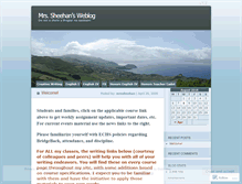 Tablet Screenshot of mrssheehan.wordpress.com
