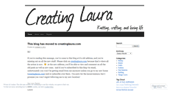 Desktop Screenshot of creatinglaura.wordpress.com