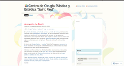 Desktop Screenshot of cirugiaplasticalima.wordpress.com