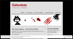 Desktop Screenshot of gatouleas.wordpress.com