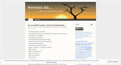 Desktop Screenshot of hermosodia.wordpress.com