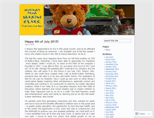 Tablet Screenshot of maxineclark.wordpress.com