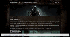 Desktop Screenshot of kaykeethegamer.wordpress.com