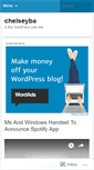 Mobile Screenshot of chelseyba.wordpress.com