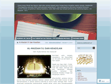 Tablet Screenshot of dakwahwaljihad.wordpress.com