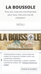 Mobile Screenshot of laboussole2012.wordpress.com