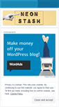 Mobile Screenshot of neonstash.wordpress.com