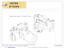 Tablet Screenshot of neonstash.wordpress.com