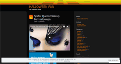 Desktop Screenshot of halloweenfun.wordpress.com