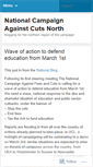 Mobile Screenshot of ncafcnorth.wordpress.com