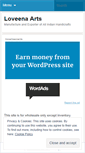 Mobile Screenshot of loveenaarts.wordpress.com