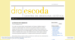 Desktop Screenshot of draescoda.wordpress.com
