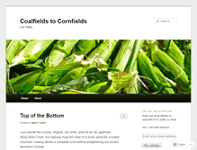 Tablet Screenshot of coalfieldstocornfields.wordpress.com