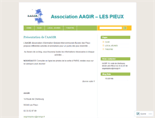 Tablet Screenshot of aagir.wordpress.com