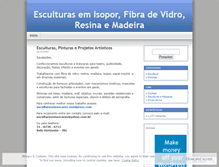 Tablet Screenshot of esculturasbh.wordpress.com