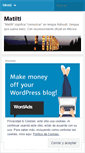 Mobile Screenshot of matilti.wordpress.com