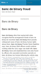 Mobile Screenshot of memphis.bancdebinaryfraud.wordpress.com