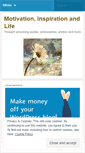 Mobile Screenshot of motivationinspirationandlife.wordpress.com