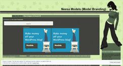 Desktop Screenshot of neesamodels.wordpress.com