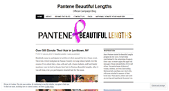Desktop Screenshot of beautifullengths.wordpress.com