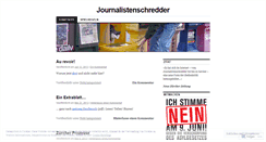 Desktop Screenshot of blogdessennamenmansichnichtmerkenkann.wordpress.com