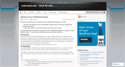 Desktop Screenshot of codecuatui.wordpress.com