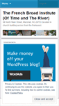 Mobile Screenshot of frenchbroadinstitute.wordpress.com