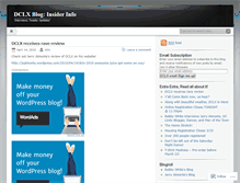 Tablet Screenshot of dclx.wordpress.com