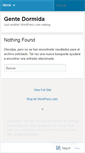 Mobile Screenshot of gentedormida.wordpress.com