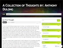 Tablet Screenshot of persistentthought.wordpress.com