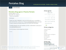 Tablet Screenshot of pentahos.wordpress.com