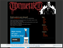 Tablet Screenshot of graveyardlust.wordpress.com