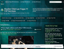 Tablet Screenshot of lasvegasviplimousines.wordpress.com