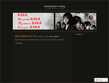 Tablet Screenshot of deathxstrike.wordpress.com