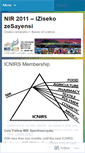 Mobile Screenshot of nir2011.wordpress.com
