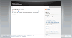 Desktop Screenshot of fitrobot.wordpress.com