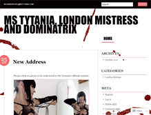 Tablet Screenshot of mstytania.wordpress.com