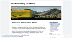 Desktop Screenshot of insidethemiddle.wordpress.com